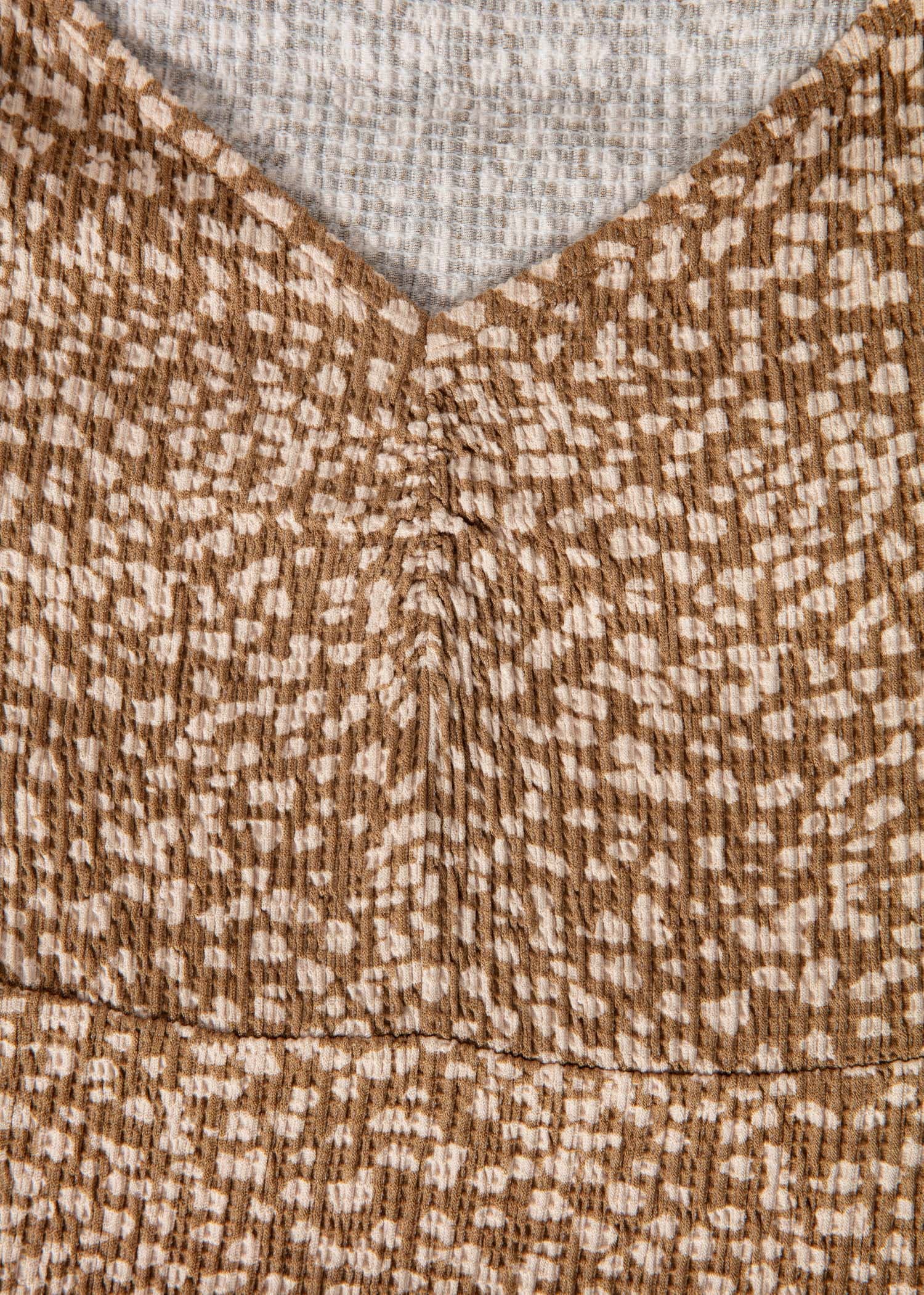 Lora Dress - BROWN