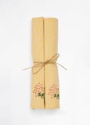 Tiny Gingham Napkin S/2 - YELLOW