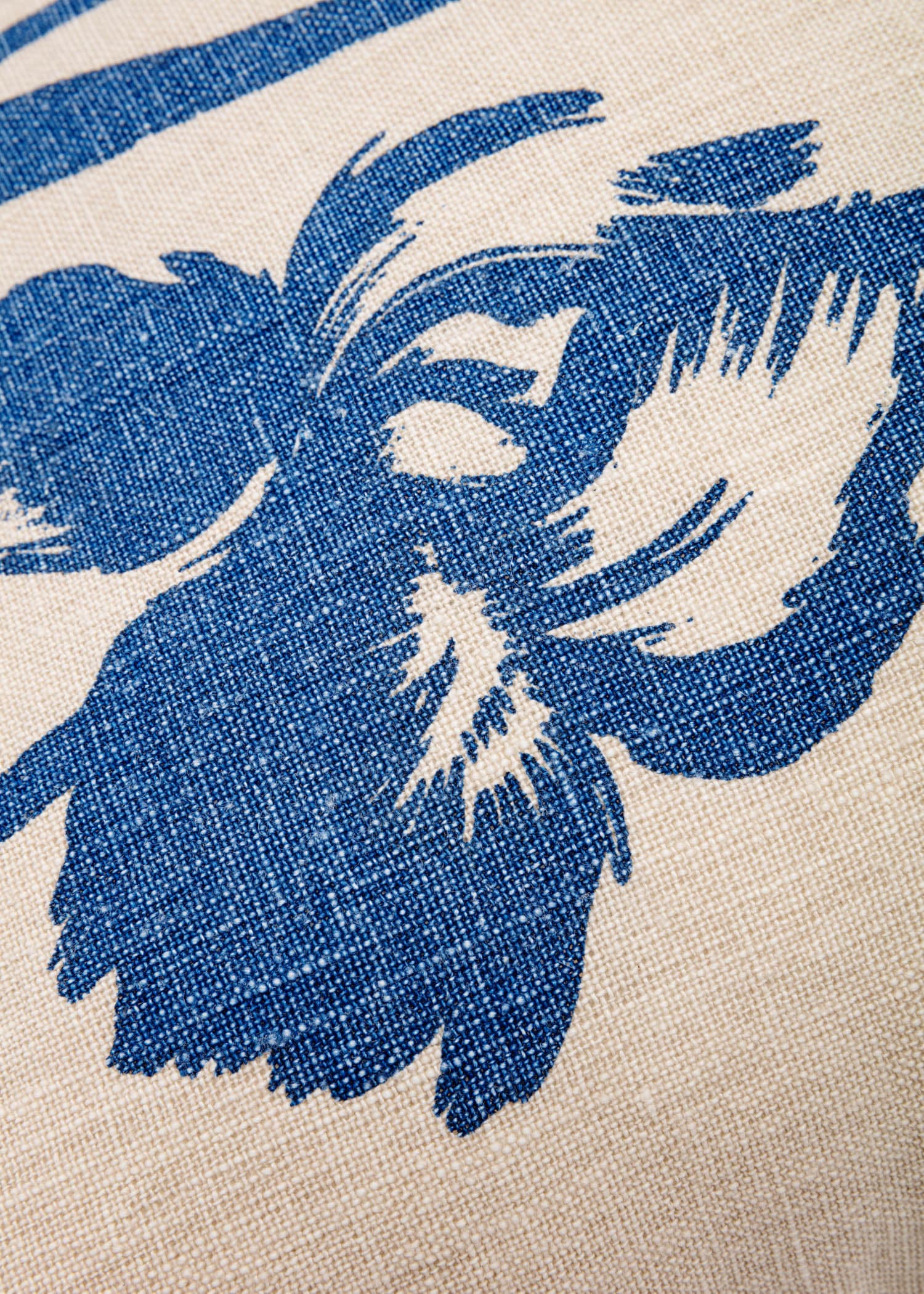 Lin printed CC - IRIS BLUE