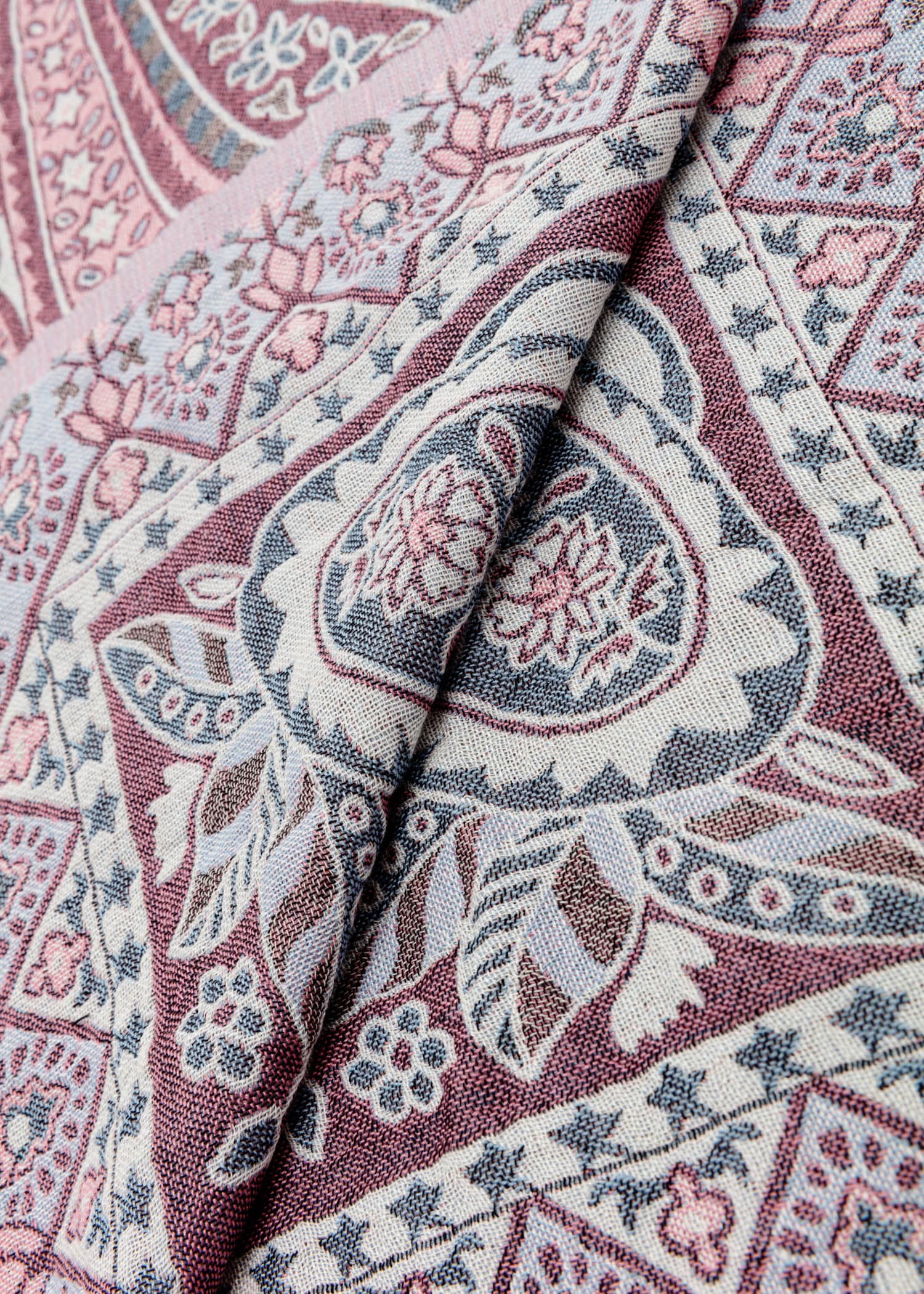 JAQUARD SCARF 2501 - PINK