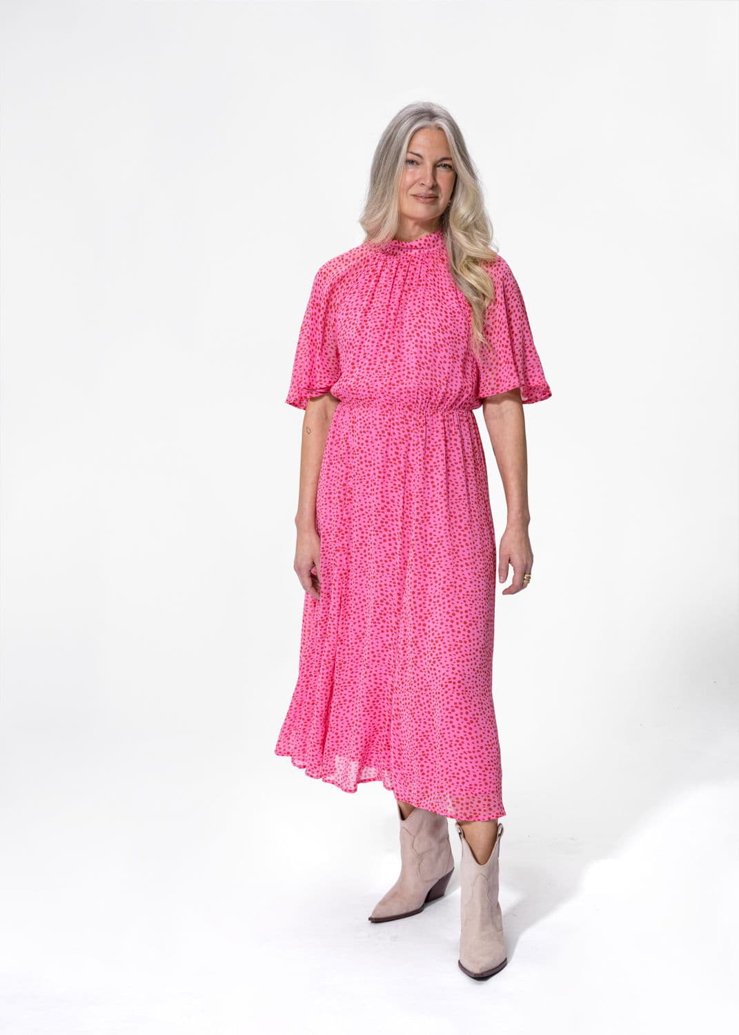 VALERIE DRESS - PINK