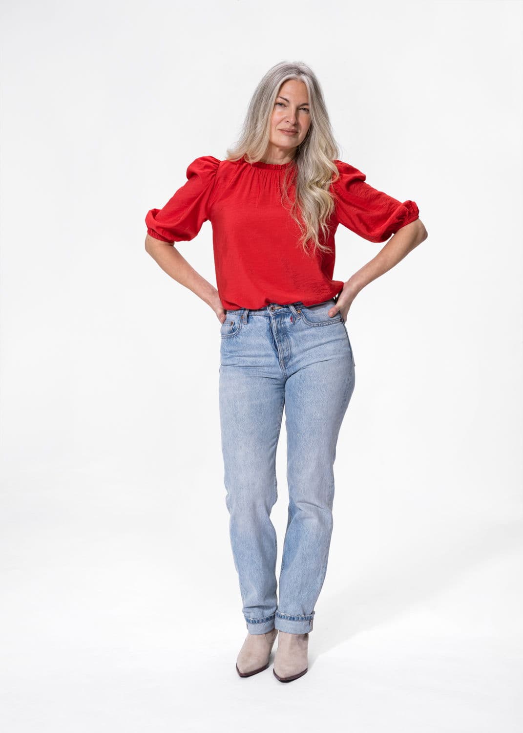 ZIZI BLOUSE 251 - RED