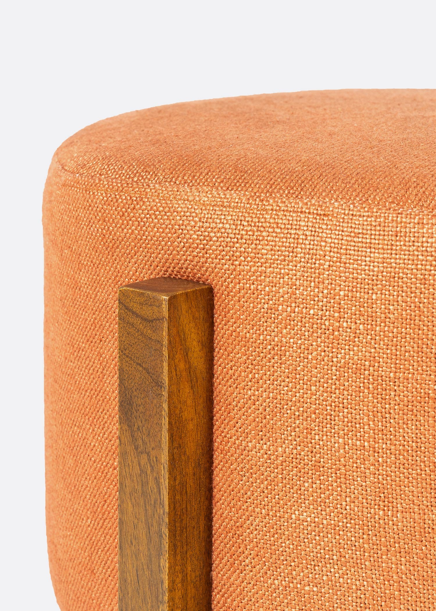 Ava Ottoman - TERRACOTTA