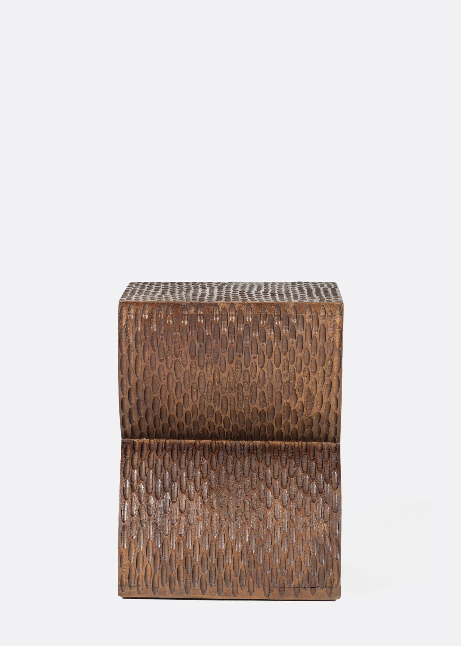 Mia side table - BROWN