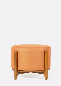 Ava Ottoman - TERRACOTTA