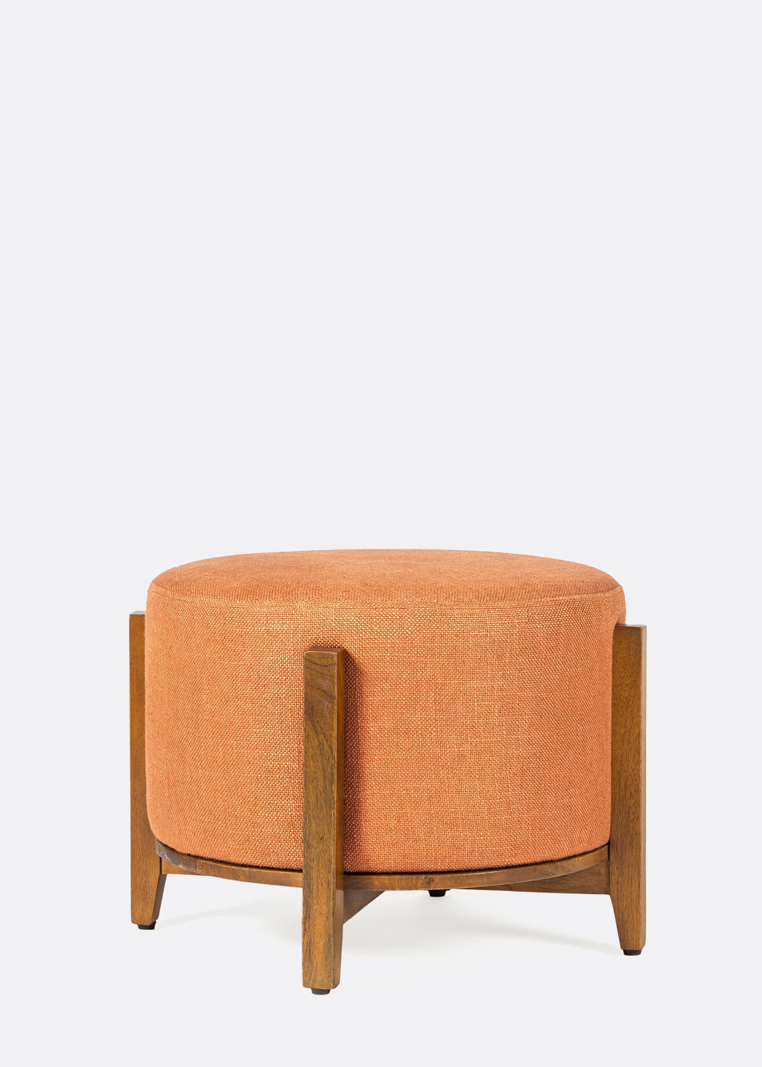 Ava Ottoman - TERRACOTTA