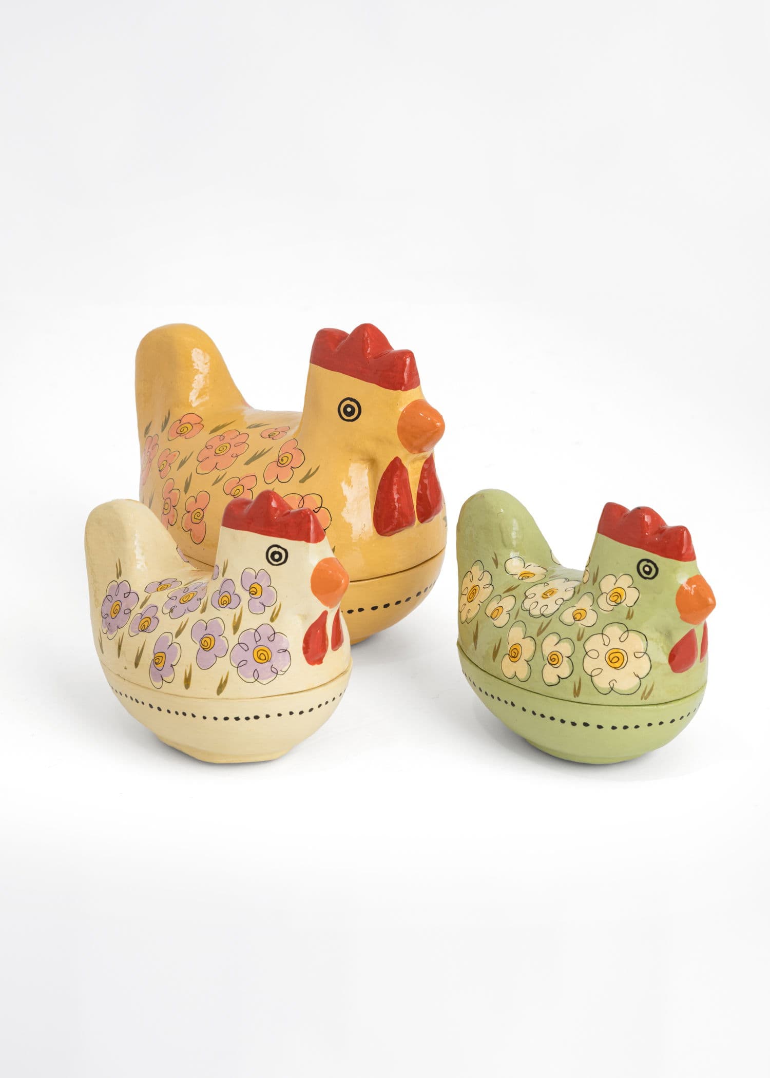 KASHMIR CHICKEN BOX - OFFWHITE