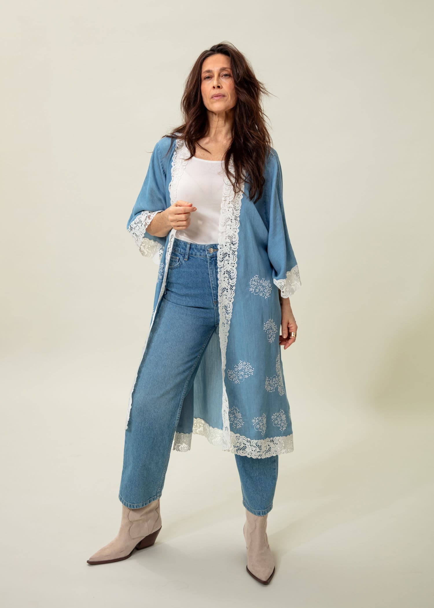 KAY KIMONO - BLUE