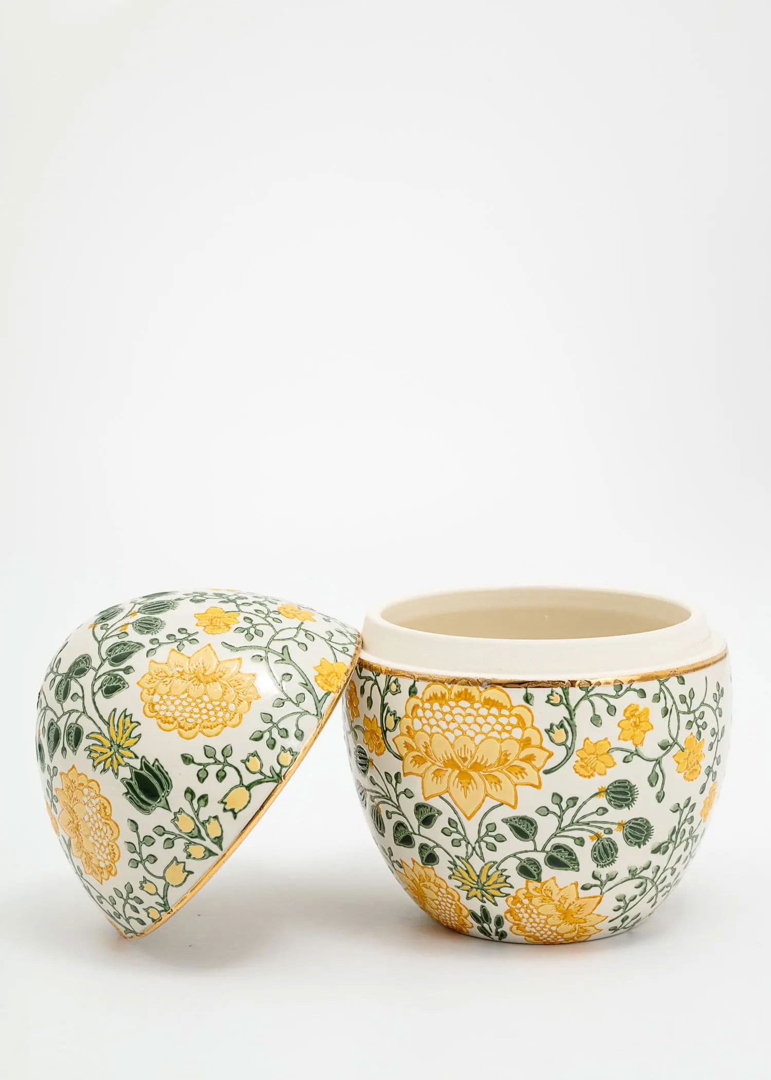 CERAMIC Påskeegg - Gul 2 - Indiska