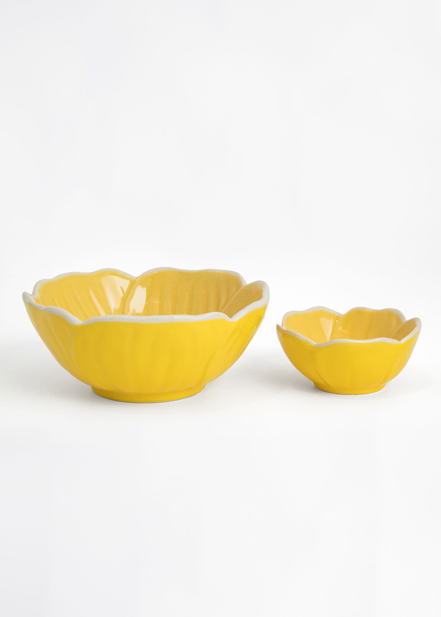 FLOWER BOWL - YELLOW