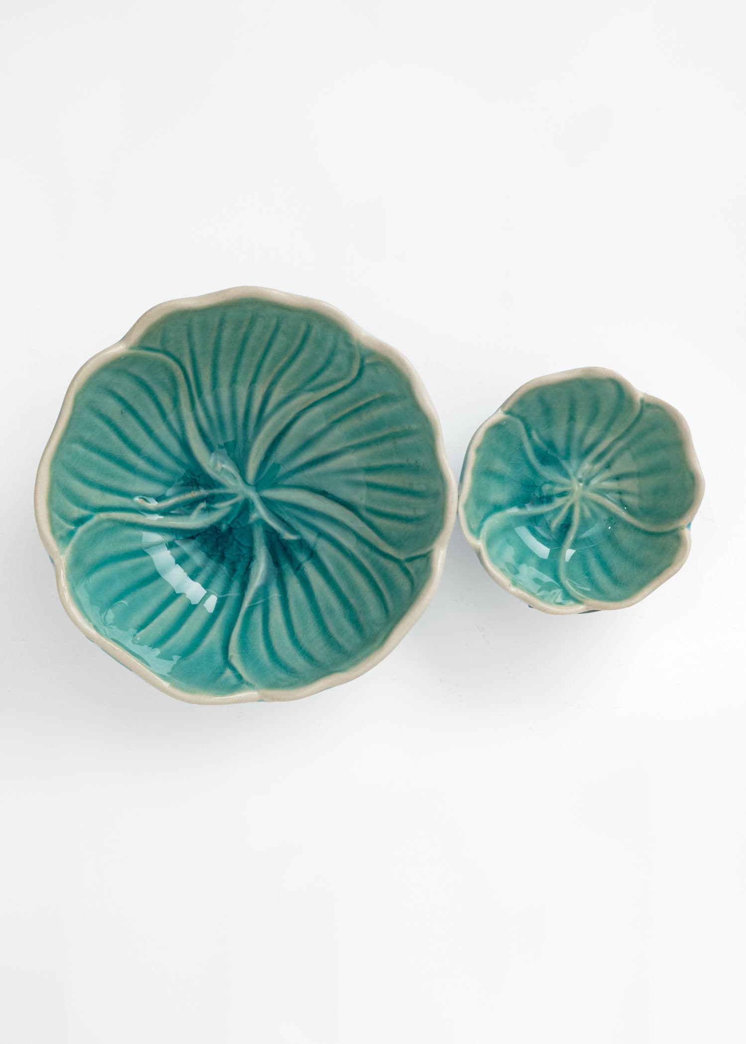 FLOWER BOWL - TURQUOISE