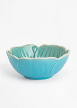 FLOWER BOWL - TURQUOISE
