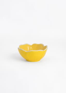FLOWER MINI BOWL - YELLOW