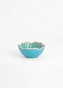 FLOWER MINI BOWL - TURQUOISE
