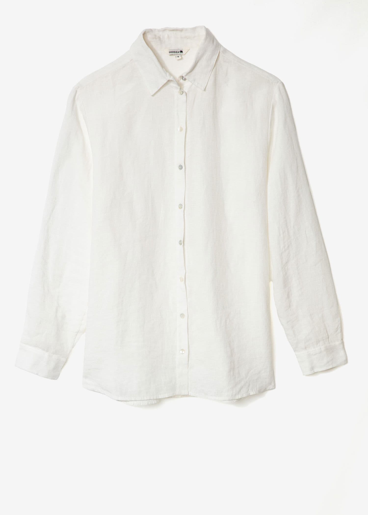 DIANA LINEN SHIRT 251 - WHITE