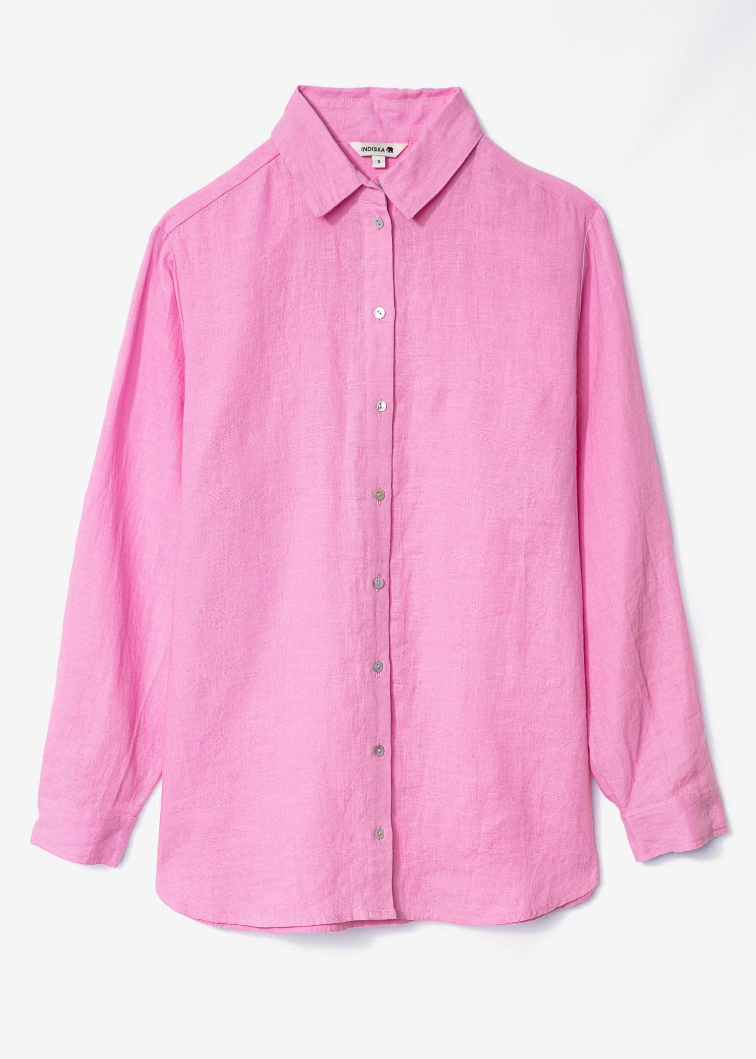 DIANA LINEN SHIRT 251 - PINK