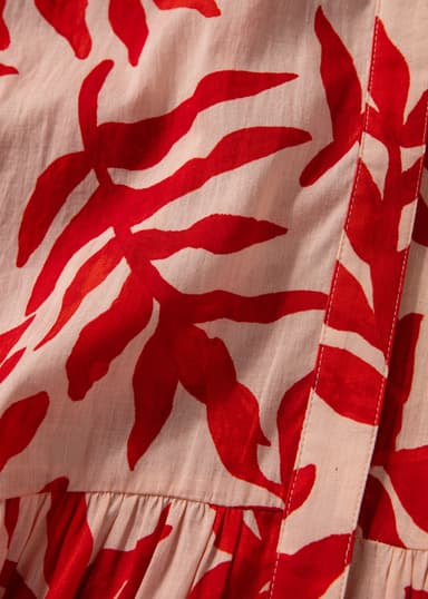 ESSA Punainen kuvioitu mekko - Punainen 7 - Indiska