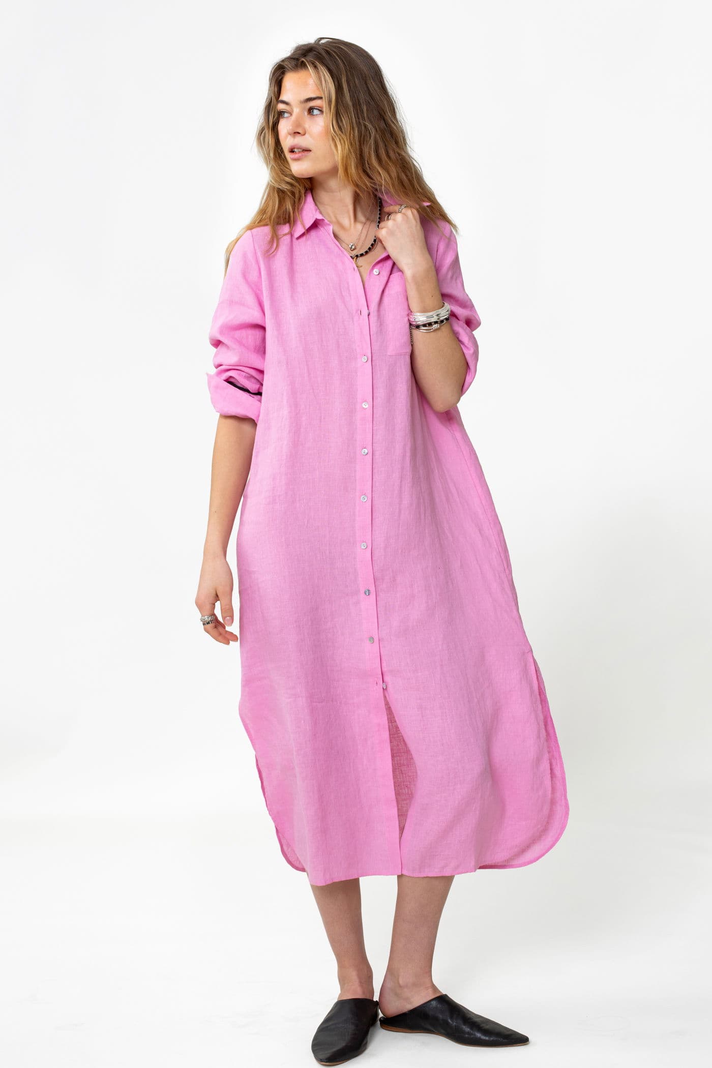DIANA LONG SHIRT 251 - PINK