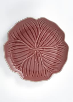 FLOWER PLATE - PINK