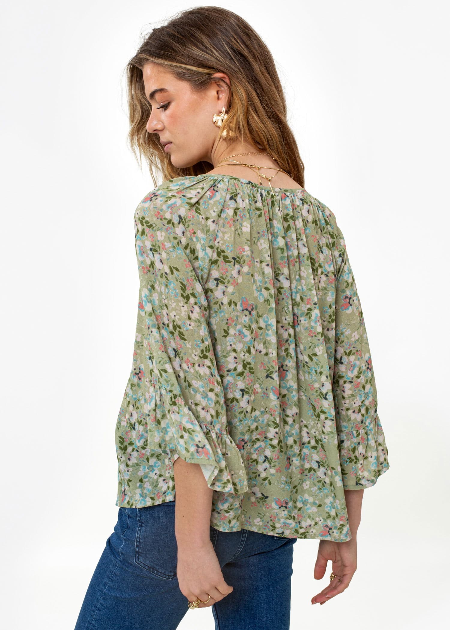 DOLLIE BLOUSE 251 - GREEN