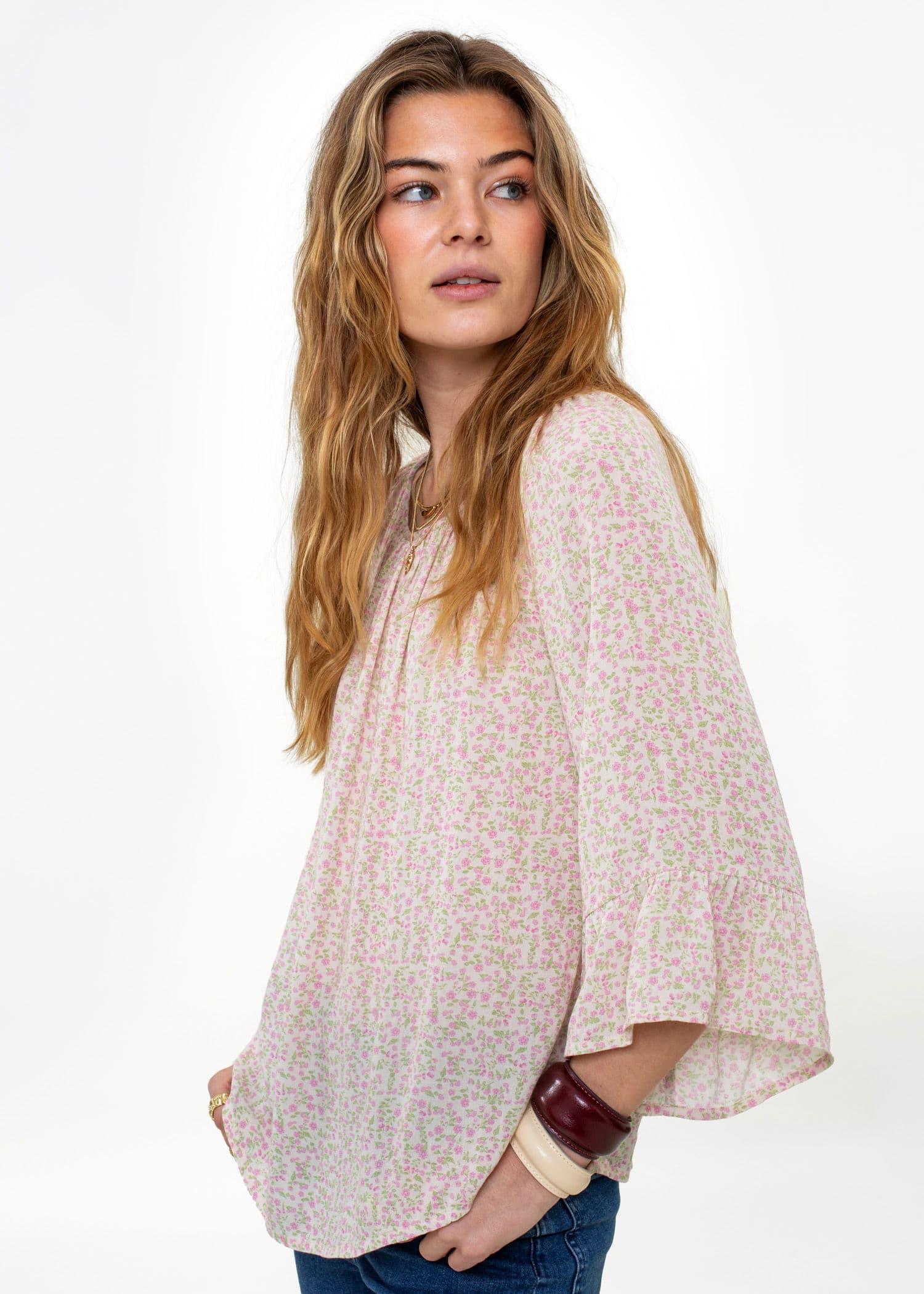 DOLLIE BLOUSE 251 - PINK