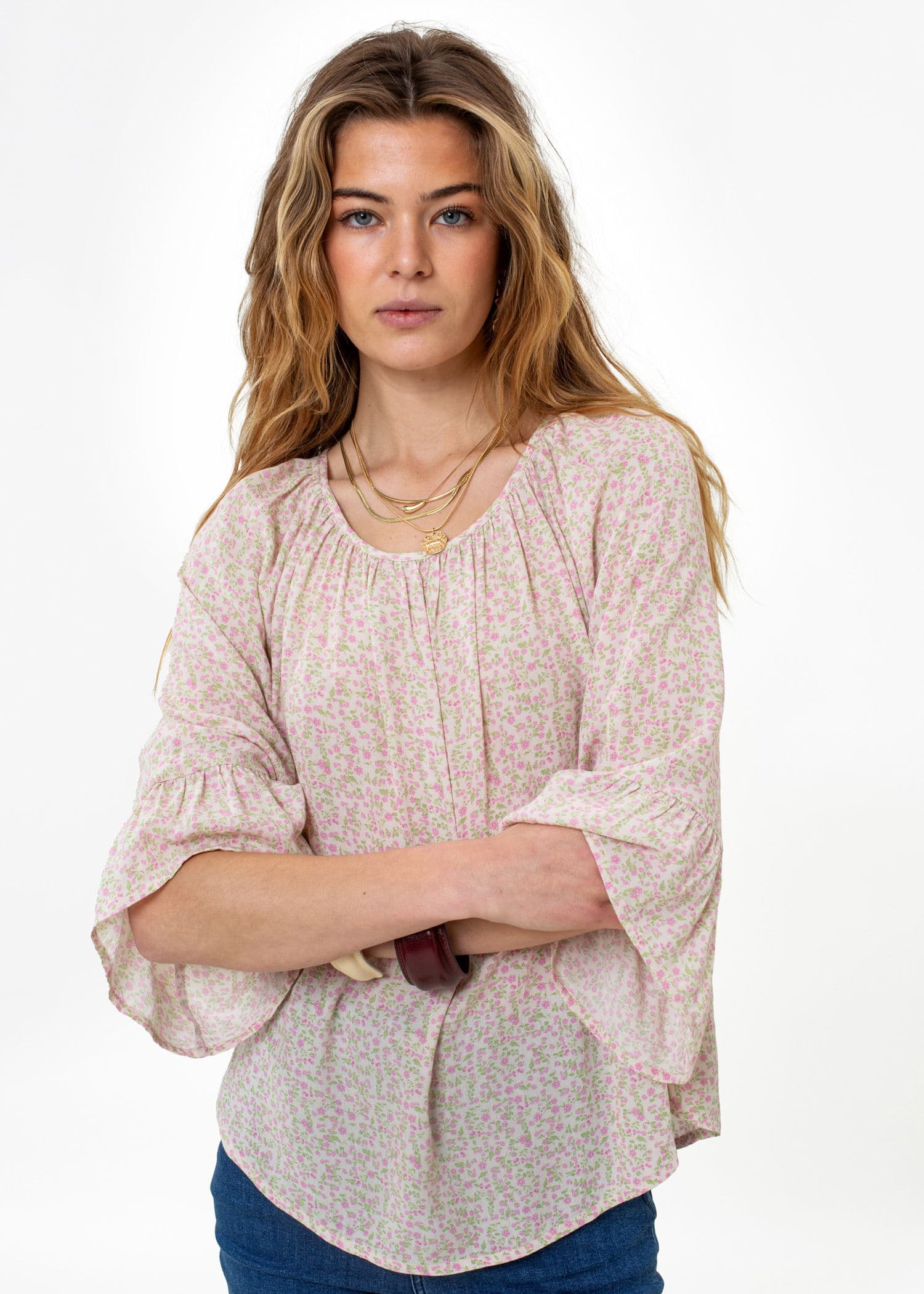 DOLLIE BLOUSE 251 - PINK