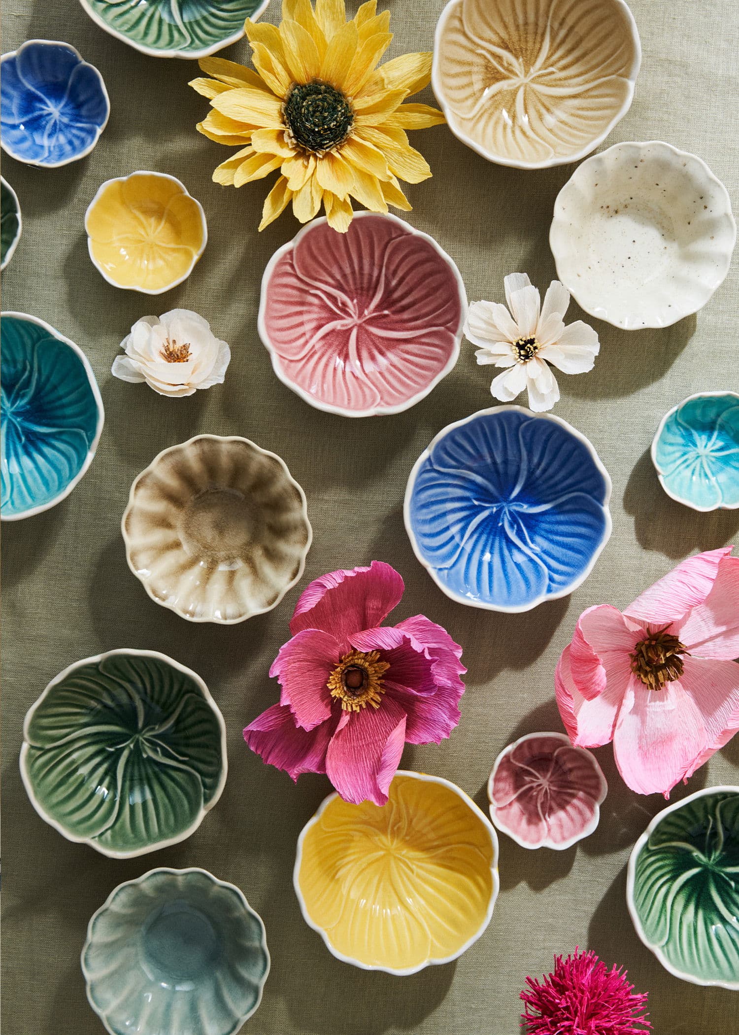 FLOWER MINI BOWL - LTBLUE