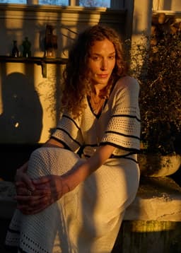 LINDA DRESS - OFFWHITE