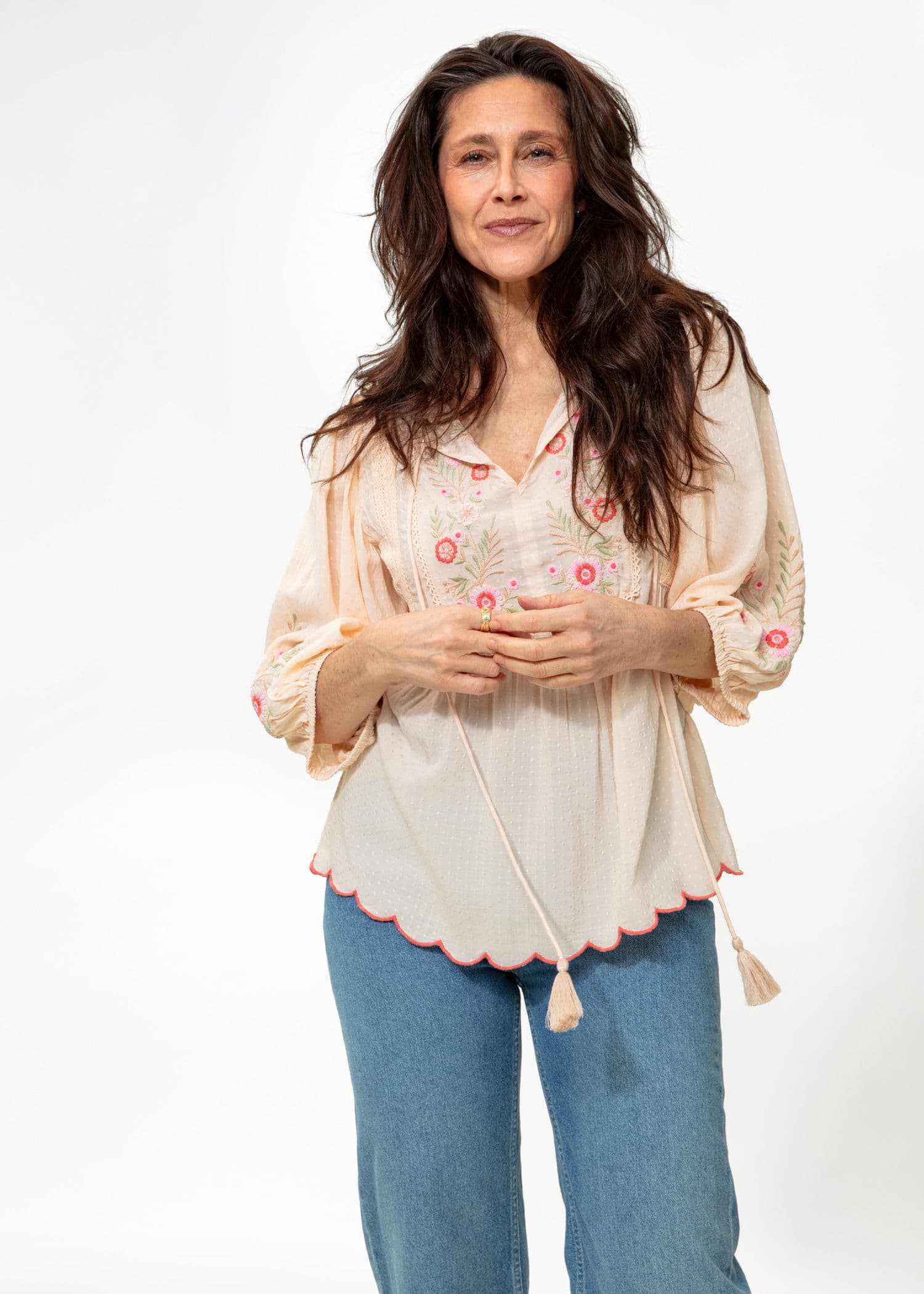 JULIETTE TOP - PEACH