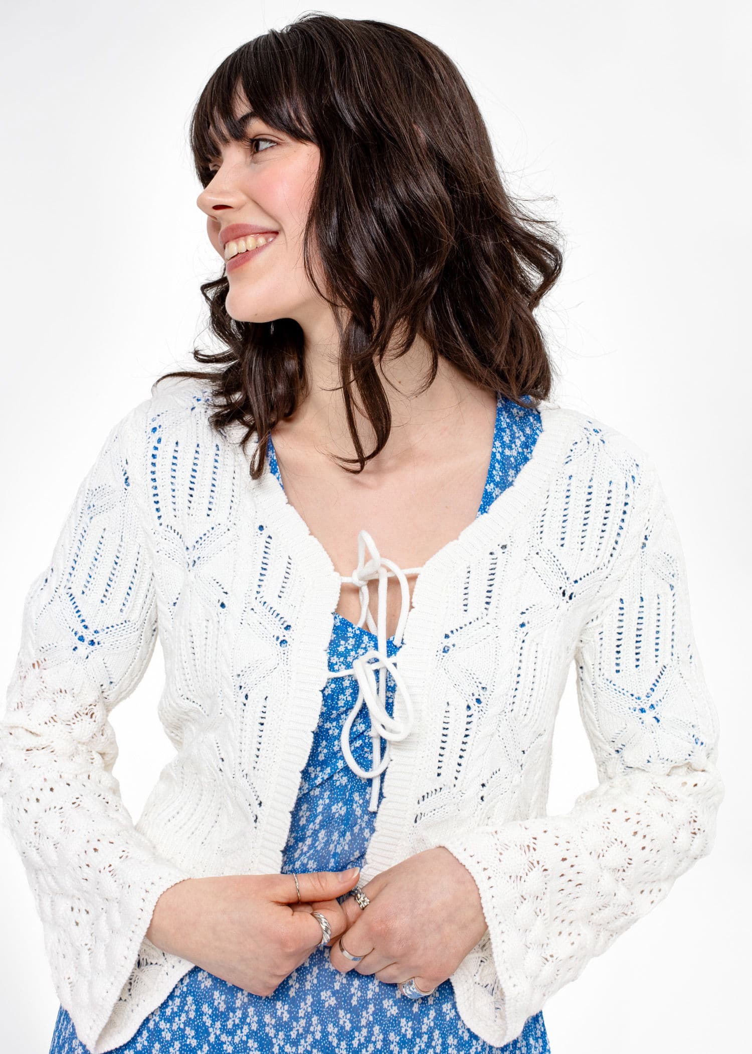 Amina Cardigan - OFFWHITE