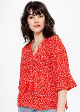 MILLA BLOUSE - RED