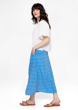 SIBEL SKIRT 251 - BLUE