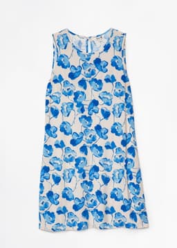 KAMRYN TUNIC - DARK BLUE AOP