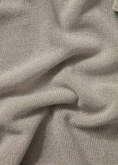 LOU Neulottu lurex-pusero - Hopea 6 - Indiska