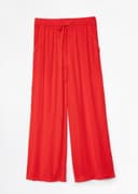 ELSIE CROPPED PANTS - RED