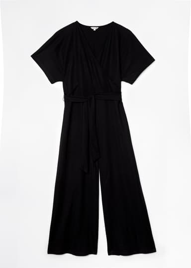 5A Omslagsjumpsuit - Svart NO - Indiska