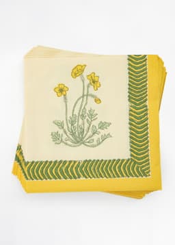 SOFIA NAPKIN - Buttercup Yellow