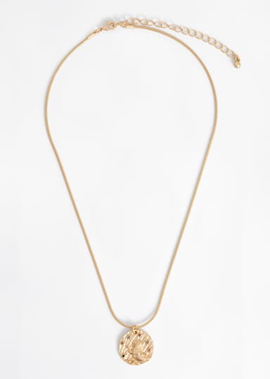 ZODIAC Halsband med stjärntecken - Lejonet - Guld 2 - Indiska