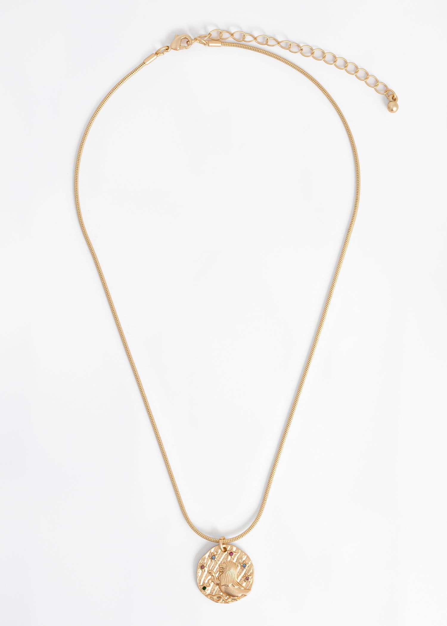 ZODIAC Halsband med stjärntecken - Lejonet - Guld 2 - Indiska