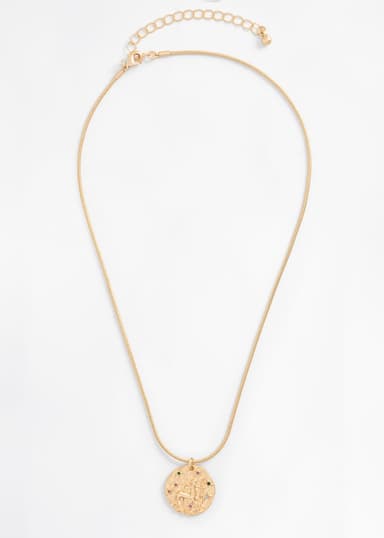 ZODIAC Halsband med stjärntecken - Skytten - Guld 2 - Indiska
