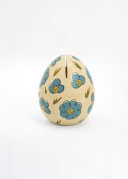 KASHMIR PLACECARD HOLDER - BLUE
