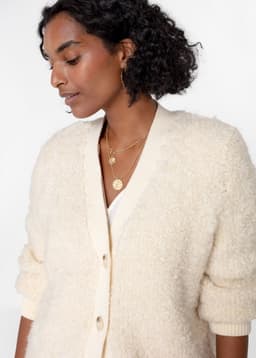 ONA CARDIGAN - OFFWHITE