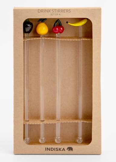 FRUIT Dekorative rørepinner - Multi 2 - Indiska