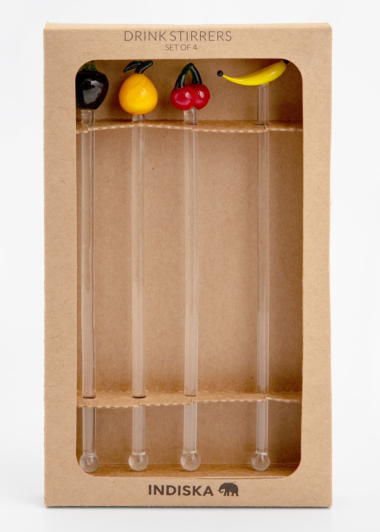 FRUIT Dekorative rørepinner - Multi 2 - Indiska