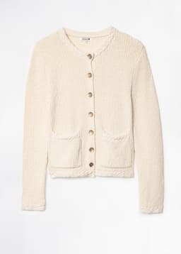 SOLANA CARDIGAN - WHITE