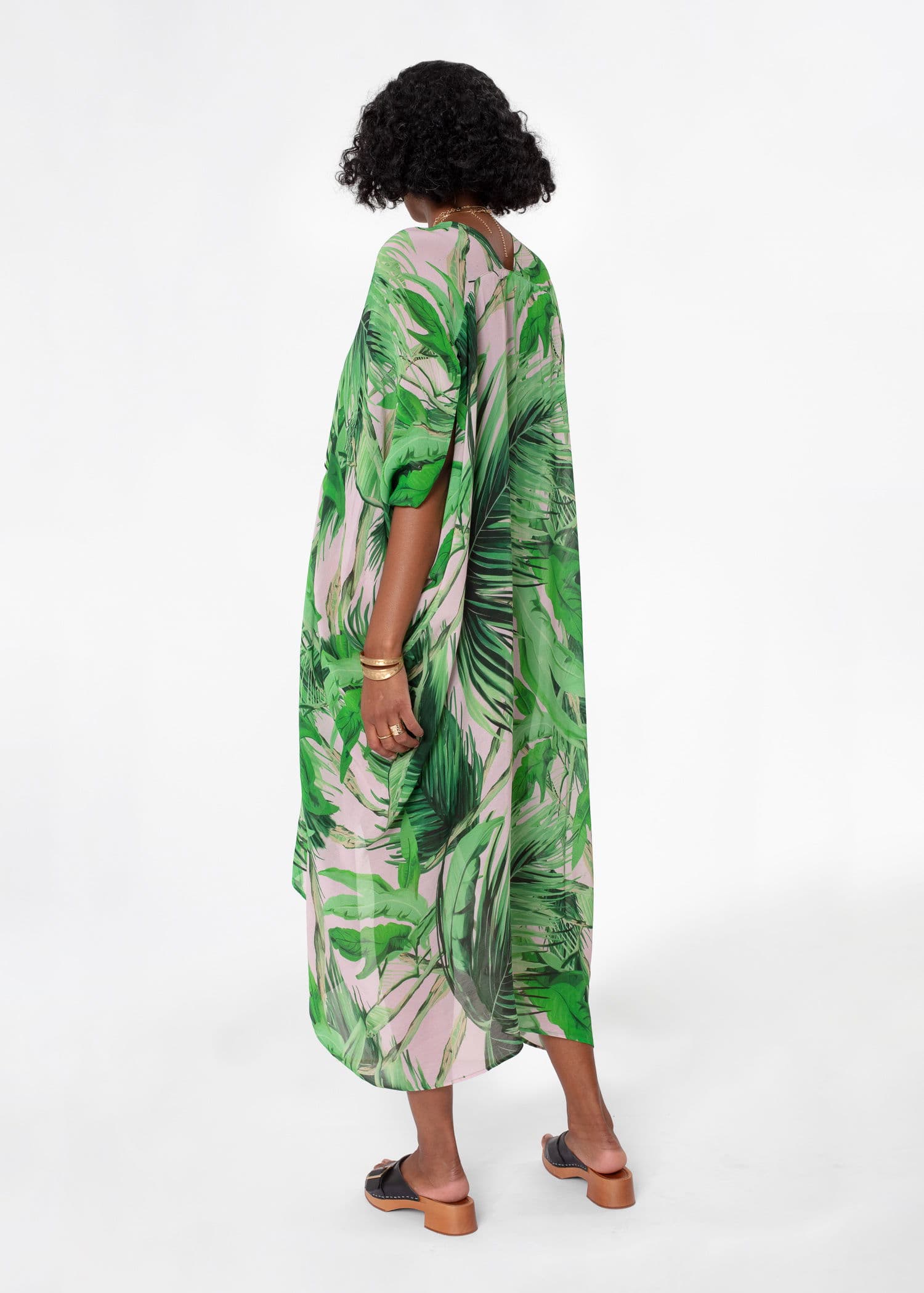 PINEAPPLE Mønstret kaftan - Grønn 4 - Indiska