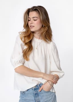 ZIZI BLOUSE 251 - WHITE