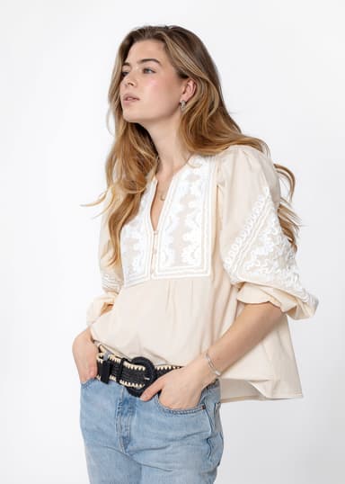 STRAW Correa de paja - Musta 1 - Indiska