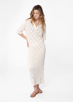 VANESSA SKIRT - BEIGE
