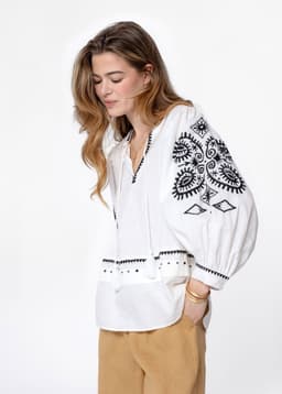 INA BLOUSE - WHITE